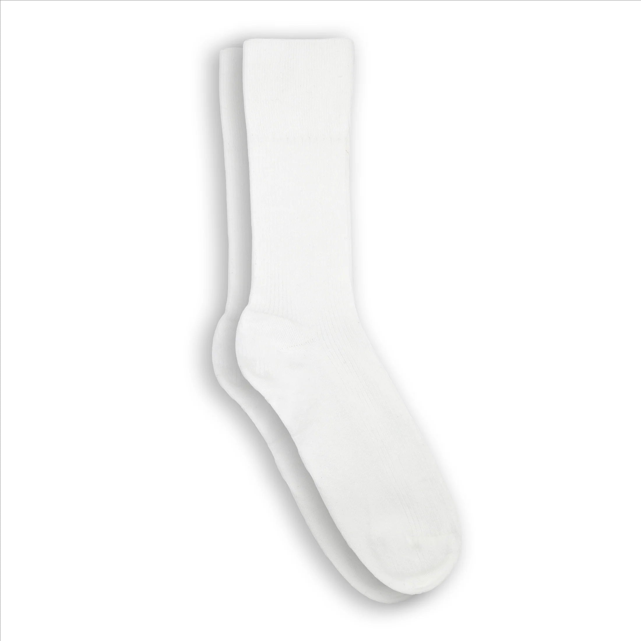 Men's Non-elastic Bind-top Diabetic Crew Socks