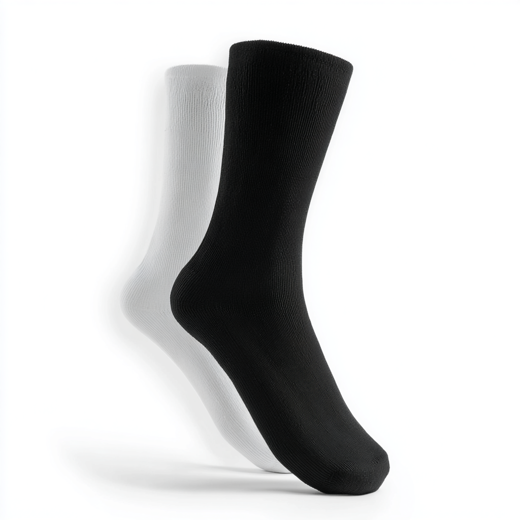Women's Non-Elastic Diabetic Crew Socks