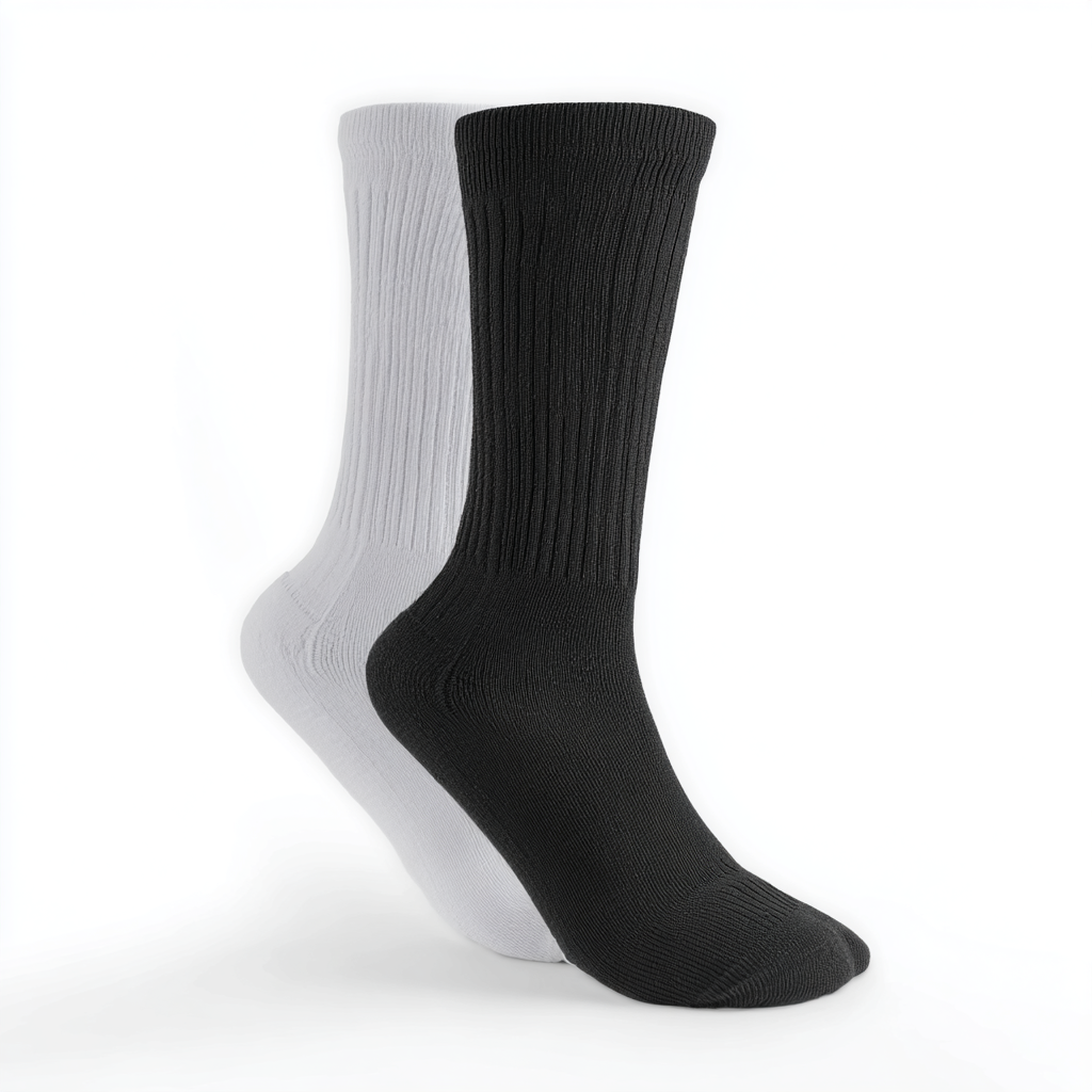 Men's Cushion Crew Diabetic Socks